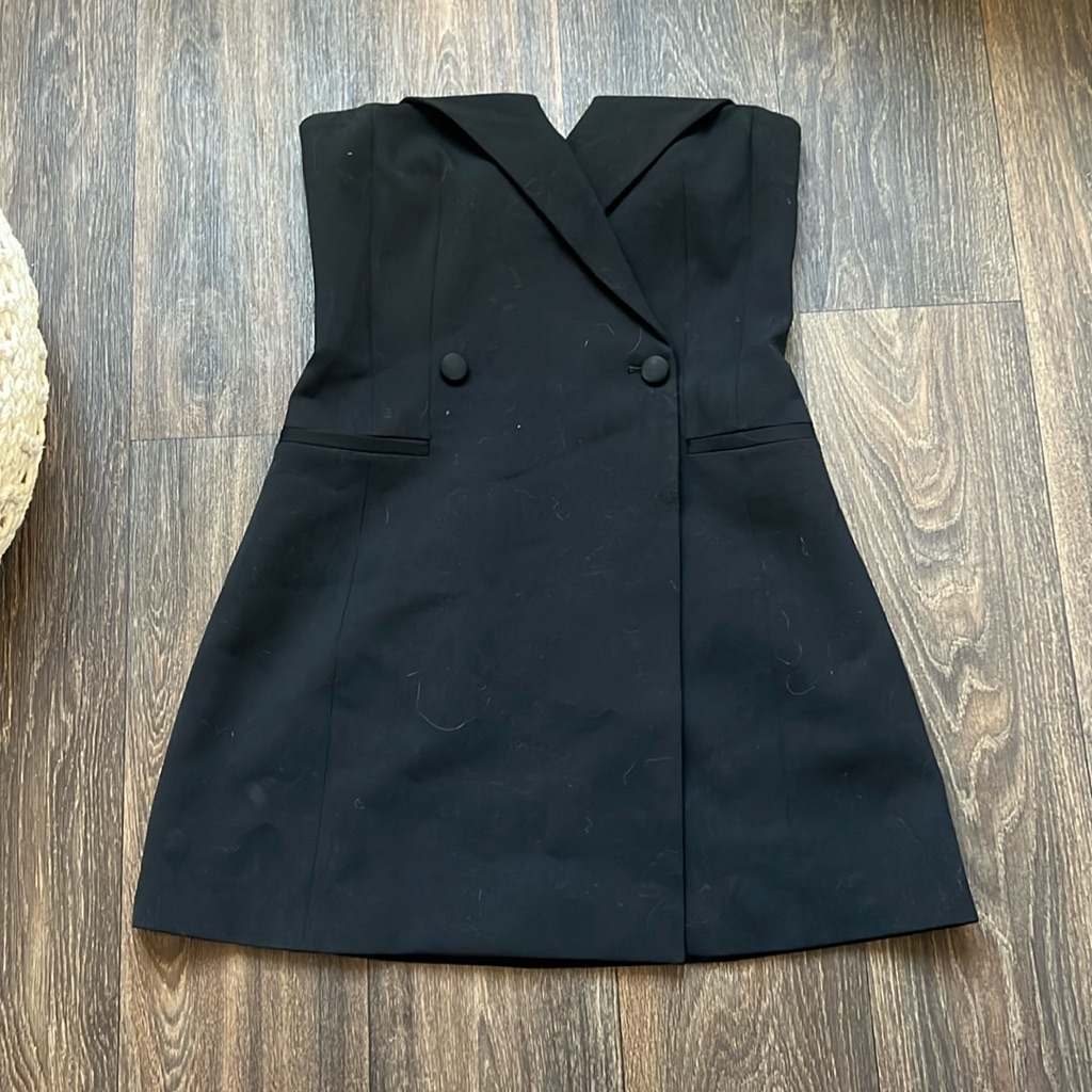 Nwt Goop Jet Strapless Jacket Dress — image 2 of 5
